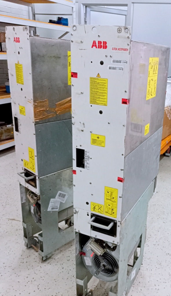 ABB ACS800-104-0580-7 мощностью 580 кВт